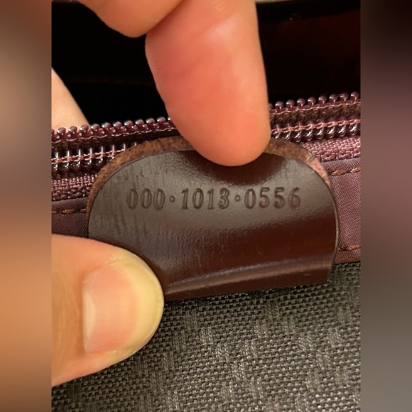 Gucci Bordeaux Nylon Bucket Tote - COA - Picture 13 of 13